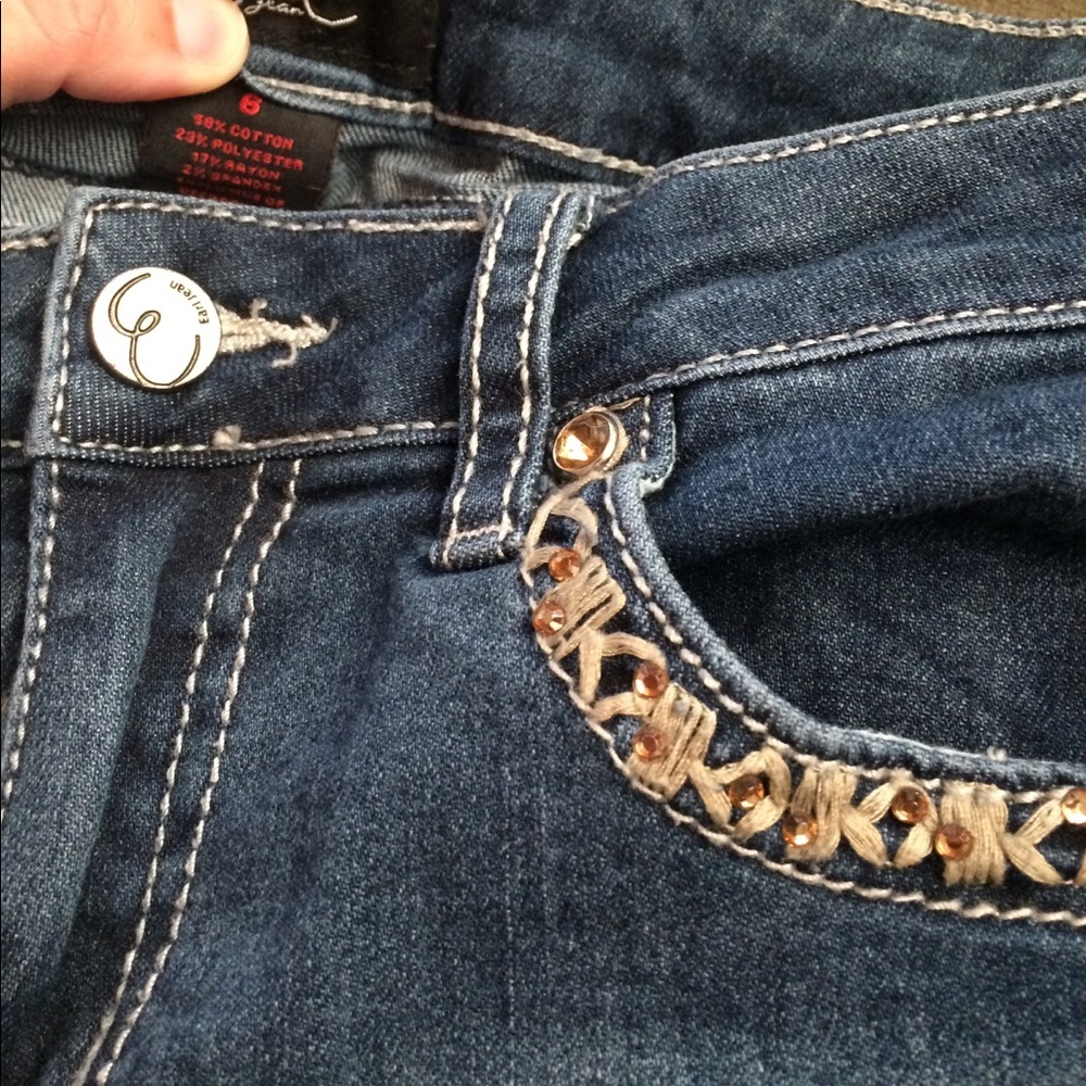 Soft Jean capris